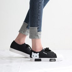 dangolunni 女款貓咪印花休閒鞋 Angko