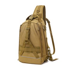 Mitoo軍裝風釣魚迷誘餌包, 棕色