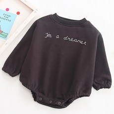 Mom's care 文字印花長袖包屁褲 G045BCBA072