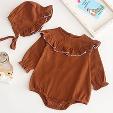 Mom's care 荷葉邊連身衣