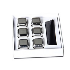 Leehansun LivingScience 304不銹鋼冰塊, 6個