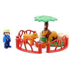 playmobil 摩比人 1.2.3 獅籠9378, 1套