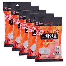 지피니 고체연료 12p, 90g, 5개
