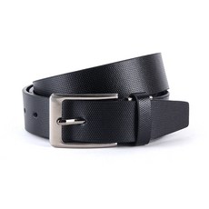 M Cube 運動時尚高爾夫休閒 PU 腰帶 5005, 黑色的