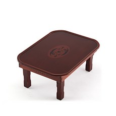 Namwon Mokgi 矩形橢圓形鑲嵌餃子 450 x 600 x 250 毫米, 櫻桃+棕色