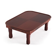 Namwonmoggi 名品南原 春香谷馬賽克長方形橢圓桌 400 x 510 x 220 mm, 櫻桃色 + 棕色