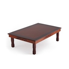 Namwonmoggi 名品南原 春香谷 長方形摺疊矮桌 450 x 600 x 220 mm, 櫻桃色 + 棕色