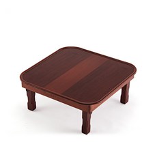 Namwonmoggi 名品南原 正方形橢圓形韓式矮桌, 櫻桃木色 + 棕色