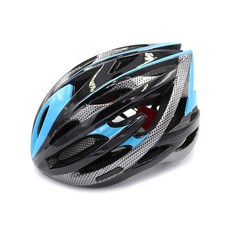 wheelers 男女款自行車安全帽, 藍色光澤