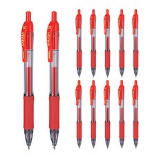 ZEBRA 斑馬牌 SARASA SARASA 鋼珠筆 1.0mm, 紅色, 12個