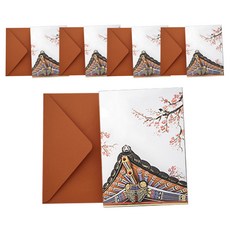 From&To T219-1 Yes 祝賀感謝卡 5入 + 信封 5入 + 內頁 5入, 混合顏色, 1套