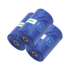 拾便袋替換袋 15入, 混色, 3捲, 15枚