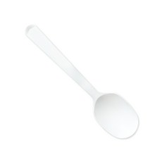 TOGO PACK 堅固刨冰匙 獨立包裝 白色 14.5cm, 1入, 500個