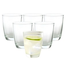 三湖玻璃 Lucky Glass 曲線玻璃杯 260ml, LG-100209, 6個
