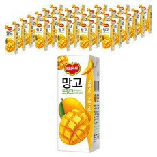 델몬트 드링크 망고, 200ml, 32개
