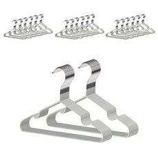 조은리빙 논슬립 어린이 철제 옷걸이, 그레이, 200개