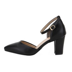 dangolunni 女款瑪莉珍PU高跟鞋 7cm