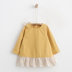 CONTIKIDS 女童線條蝴蝶結洋裝