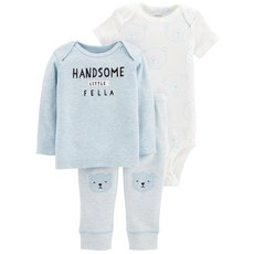 카터스 베이비 남아용 3p 리틀 캐릭터 세트