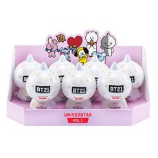 BT21 UNIVERSTAR 블라인드팩 VOL 1 세트 합본, 7종, 혼합 색상