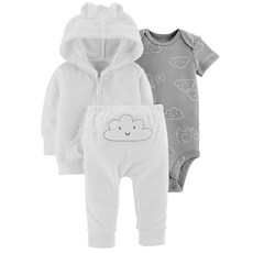 카터스 베이비 뉴트럴 3p 리틀 재킷 세트