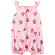 카터스 베이비 여아용 워터멜론 룸퍼