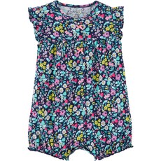 카터스 베이비 여아용 플로럴 룸퍼