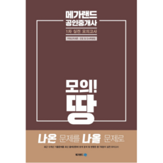 모의! 땅메가랜드 공인중개사 1차 실전 모의고사(2019)(8절):부동산학개론 민법 및 민사특별법, 메가랜드