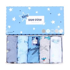 bluepine 兒童系列 男童用 26trip 三角內褲 5件組