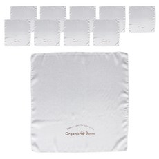 Organic Boom 大尺寸竹纖維棉手帕 10入
