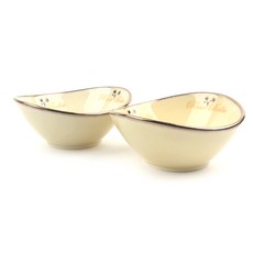 Rose Bella Viking船型碗 小, 混色, 2個