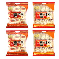 스위트영 순수 쌀과자 달콤한 맛 300g x 2p + 고소한 280g x 2p 세트 1호, 1세트