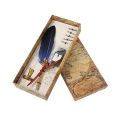 TREE 羽毛鋼筆套組, 海軍藍, 0.5mm