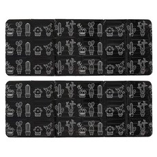 Young Green鋁製瓦斯爐保護墊 黑色, 2個