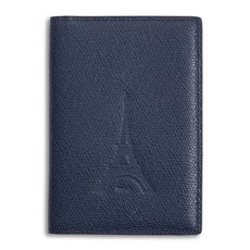 BLANC FLEUR 牛皮壓紋護照套