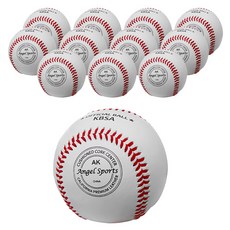 엔젤 야구공 고등학교/대학교 시합구, AK등급, 12개