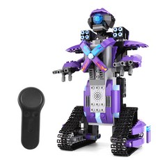 레프리카 2.4GHz 블럭 TECH rc 스마트 로봇 퍼플 331pcs (CBT740033), 혼합색상, 1개