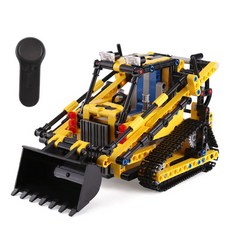레프리카 2.4GHz 블럭 TECH rc 스마트 중장비 미니도저 512pcs (CBT740149), 혼합색상, 1개