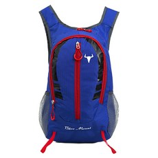 BLUEMOUNT 自行車登山休閒後背包 MY9913, 藍色