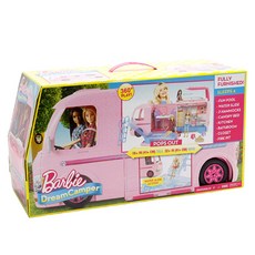 바비 드림 캠핑카 인형 액세서리, 혼합 색상, 1개