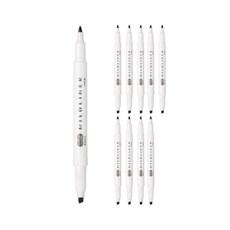 ZEBRA 斑馬牌 螢光筆 MILDLINER, 深灰色, 10個