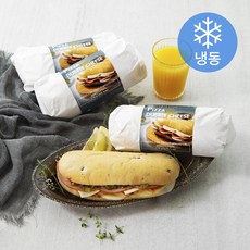 테이트 매콤피자 더블치즈 치아바타 (냉동), 218g, 1개입, 3개