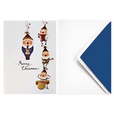 From&To 聖誕卡 5p + 信封 5p S202q5, 混合顏色, 1套