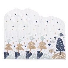 MINIPLE現代半透明衣架衣架套 藍色 S 2入+L 2入, 1套