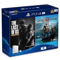 소니 PS4 프로 7218B 1TB 화이트 + 갓오브워 + 라스트오브어스