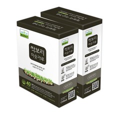 Chilkab Nongsan 大麥穀物粉隨身包 40入, 2盒, 800g