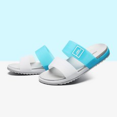 PRO WORLD CUP 雙帶配色防水拖鞋, 薄荷, 250