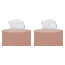 Olliving 飯店面紙盒 大, 煙燻粉, 2個