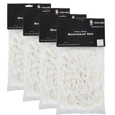 SPALDING 白色籃網 8235SCNR 4入, 單色