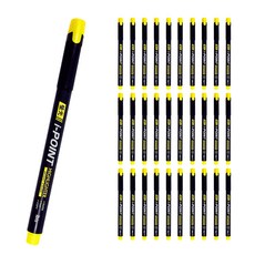 ibis 眼點熒光筆 SP1502, 黃色的, 36個